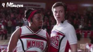 Glee - 4 Minutes sung by Kurt \u0026 Mercedes