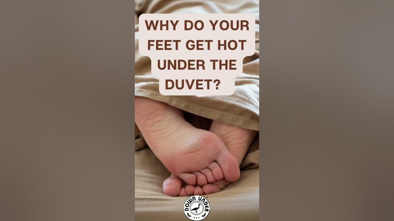 Do your feet get hot at night? Are you always pulling them out of the