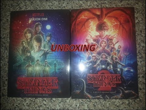 Stranger Things Season 1 2 Dvd Unboxing Youtube