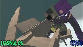 [MINECRAFT ANIMATION PRISMA 3D TEMPLATE] NEONI - DARKSIDE (PIANO)   @Theceris912 