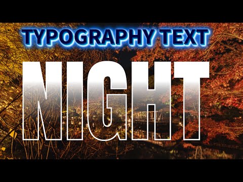 Transparent Gradient Text in Canva | Beginner Friendly Typography