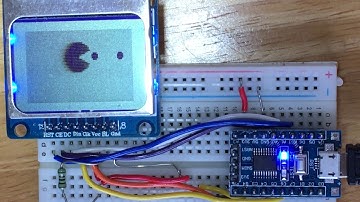 Nokia LCD5110 Demo sample via STM8S103F3 board