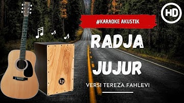 Radja - Jujur ( Karaoke Akustik )Versi Tereza Fahlevi