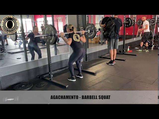 AGACHAMENTO - BARBELL SQUAT 