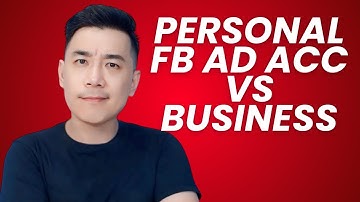 Facebook Ads Account Type - Personal vs Business Manager EXPLAINED!