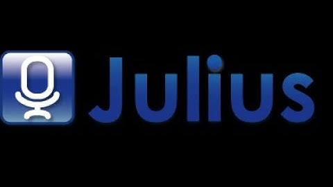 Julius Speech Recognition
