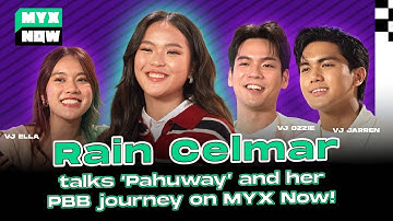 RAIN CELMAR Reveals What Inspired Pahuway & Miss Sentimental | MYX NOW