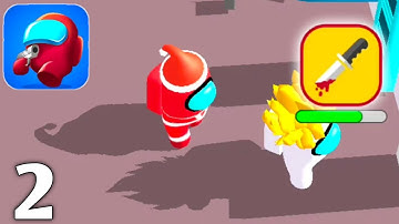 Red Imposter : Nightmare Christmas - Gameplay Walkthrough Part 2 (Android & iOS)