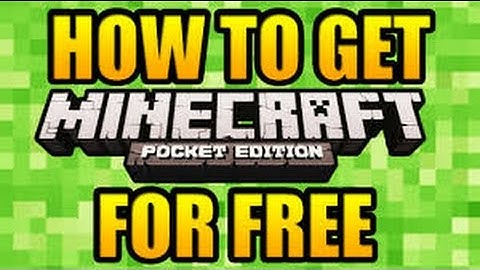 How To Download Minecraft: Pocket Edition For Free(no root required)