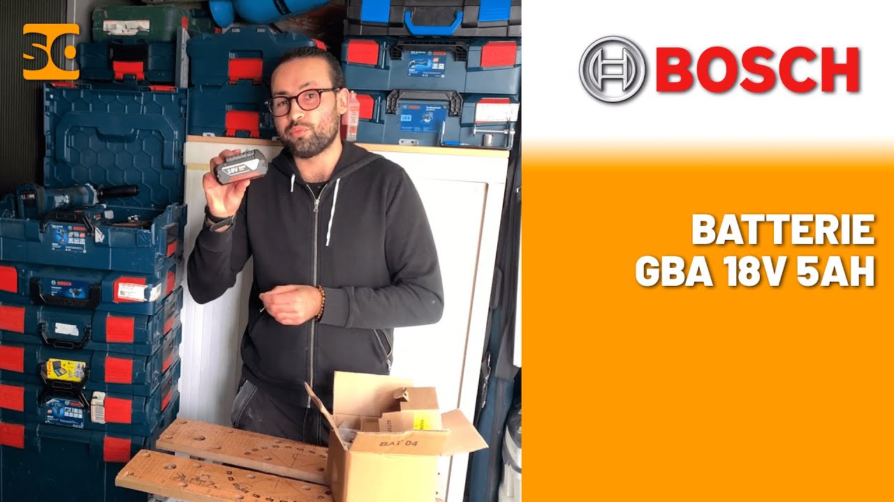 Présentation de la Batterie GBA 18V 5AH - BOSCH 