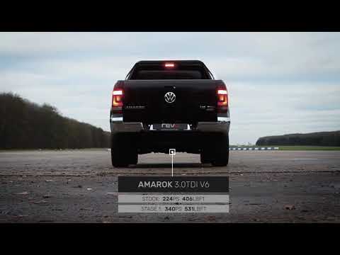 How fast is the VW Amarok 3.0TDI V6? Stock vs Tuned - Only Revo