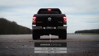 How fast is the VW Amarok 3.0TDI V6? Stock vs Tuned - Only Revo