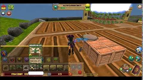 Wizard101 How to stack plants tutorial