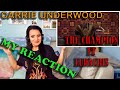 Carrie Underwood - The Champion ft Ludacris My Reaction