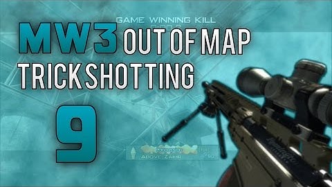 MW3: Out of Map Trickshotting #9 (Insane Shots!!)
