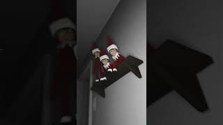 Creepy Elf on the shelf #christmas #scary #shorts screenshot 5