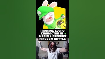 Ranking every character in Mario + Rabbids Kingdom Battle #supermario #rabbids #shorts #funny