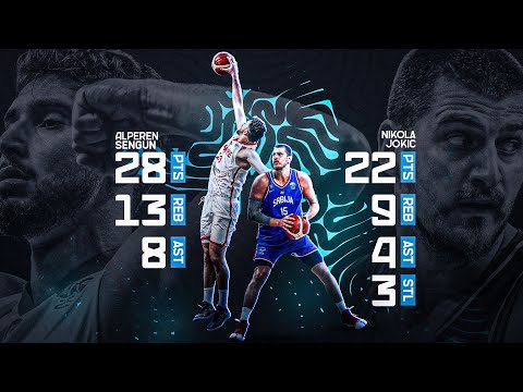 Alperen Sengun vs Nikola Jokic EPIC DUEL | FULL HIGHLIGHTS | FIBA EuroBasket 2025
