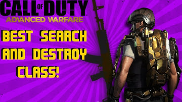 Call of Duty: Advanced Warfare - Best Search & Destroy Class Setup!!