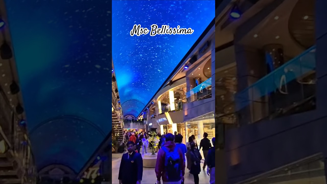 Msc Bellissima #promenadedeck  #cruiseship #cruise #short