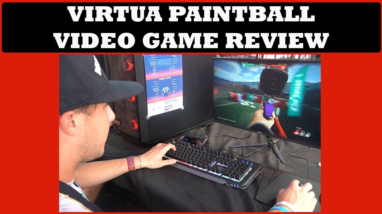 Virtua Paintball Video Game World Cup Demo! Brett Messer of Infamous
