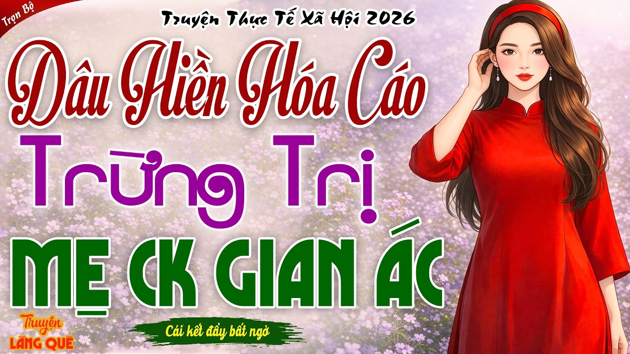 DÂU HIỀN HÓA CÁO TRỪNG TRỊ MẸ CHỒNG GIAN ÁC – TƯỞNG HIỀN LÀNH DỄ BẮT NẠT AI NGỜ CHỌC NHẦM Ổ KIẾN LỬA