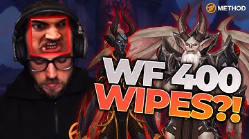 WORLD FIRST 400 WIPES.. Will they RAGE?! Castle Nathria RWF Highlights | Method