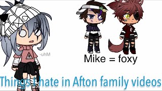 Things I hate in Afton family videos || fnaf || screenshot 5