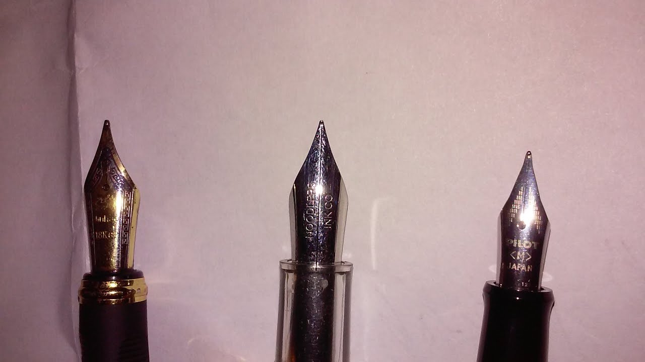 Goulet Fountain Pen Unboxing YouTube