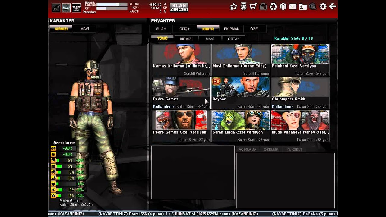 Preedos Adlı Hesabımız Satılıktır - Fiyat:200 TL !!