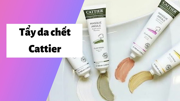 Mặt nạ đất sét cattier review