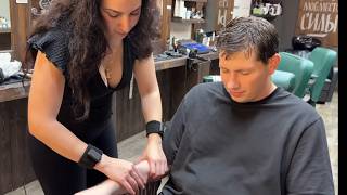 Asmr Barber Girl Massage Too Gentle To Handle