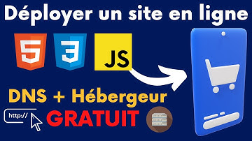 🌍Déployer un Site HTML CSS & JS en ligne | 🗄️Nom de Domaine DNS + Hébergement GRATUIT