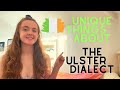 Words and verbs from the ulster dialect 