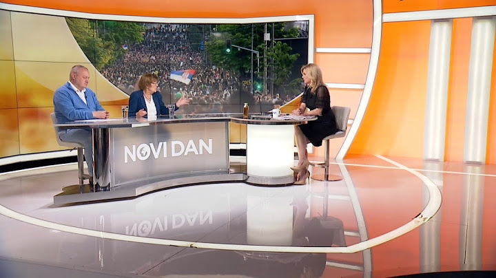 Srđan Milivojević i Vesna Pešić u Novom danu o kontramitingu SNS-a