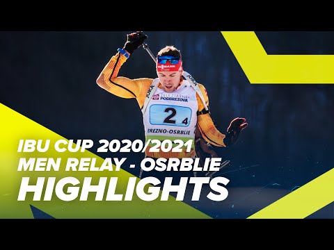 Brezno-Osrblie 2 Highlights Men Relay IBU Cup 2020/2021