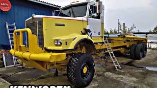 KENWORTH 6х6 зверь манипулятор