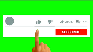 Subscribe and bell icon intro and sound without copyright | animation subscribe button | Green Clips