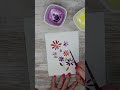 Flores con pintura en spray #crafts #watercolorpainting #diy #manualidades #watercolor