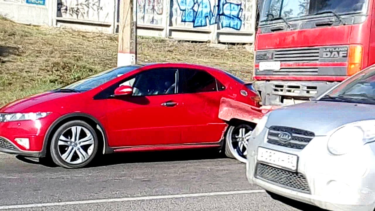 Авария мерседес крым