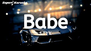 Styx - Babe (Karaoke Version)