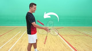 How To Spin A Badminton Racket - 5 EASY steps