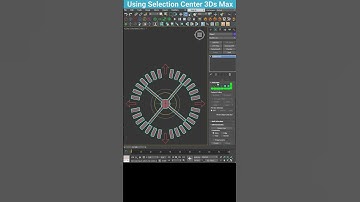 Mastering Selection Center in 3Ds Max #shorts #3dsmax #tips #SeletionCenter