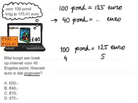 Cito-toets 3 -- Cito vragen over verhoudingen