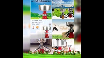 🎯 CHECK THIS NEW ELECTRIC CENTRIFUGAL MILK CREAM SEPARATOR SKIMMING HOME TOOL #MilkCreamSeparator