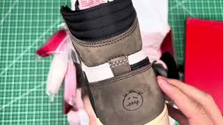 Air Jordan 1 Travis Scott Quality High  HypeUnique Unboxing Review