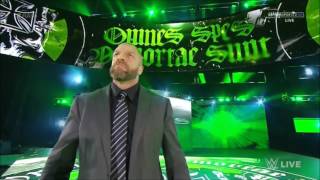 Triple H returns to Raw (30th January 2017)