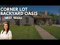 A Backyard Made for Entertaining in West, TX