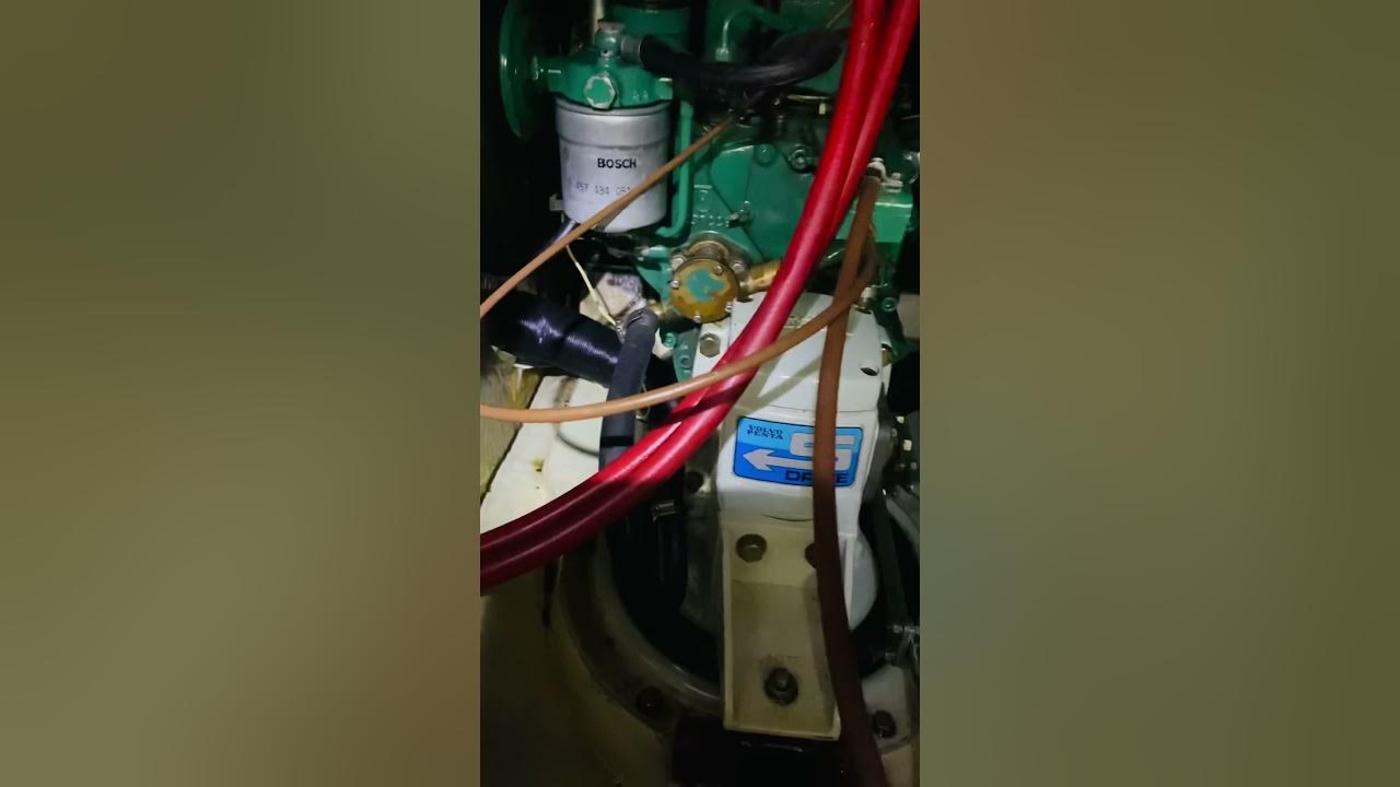 Episode 25 Anti freeze protection on Lovisa Volvo Penta MD11C diesel