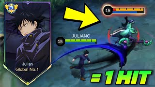 JULIAN NEW 1 HIT TRICK 2024 (only 1% of julian user knew this) - MLBB screenshot 4